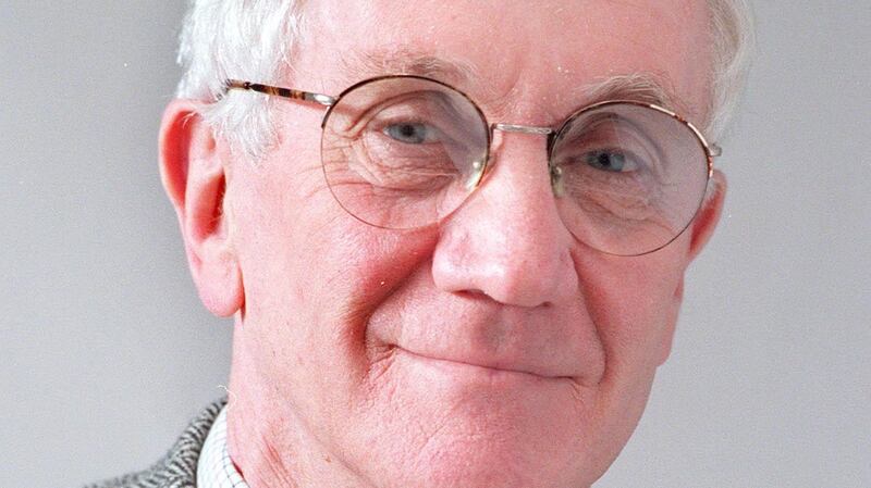 Fergus Linehan, who was a journalist with The Irish Times from 1960 until 1999, serving as film critic, TV critic and arts editor. Photograph: David Sleator/The Irish Times