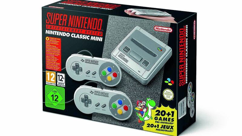 Nintendo Classic Mini: Super Nintendo Entertainment System, €89.99, Smyths Toys.