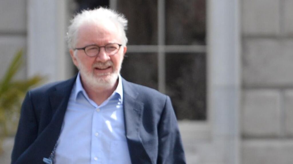 Green Party TD Malcolm Noonan: ‘The storage of hares for prolonged periods in coursing parks would further add to the risk of spreading infection.’ Photograph: Dara Mac Dónaill