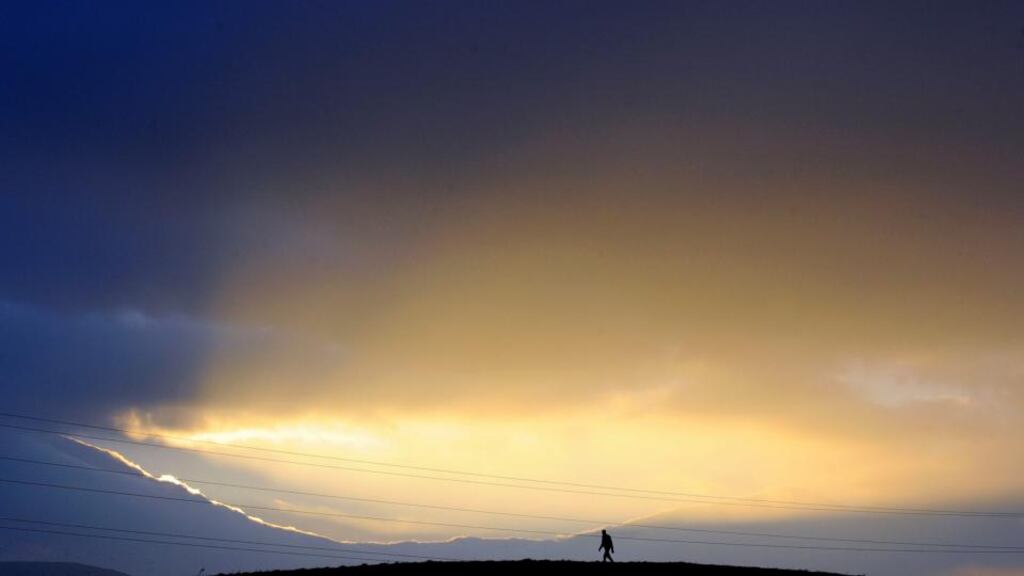 “The aim of the challenge is to send a balloon equipped with a small digital camera up into the stratosphere and capture some photographs and the students have done some Trojan work over the past few weeks working out the best way to position the camera,” said Terence McSwiney College Lillian Heylin. Photograph: Dave Meehan/The Irish Times
