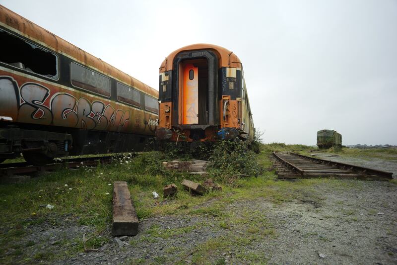 Train graveyard