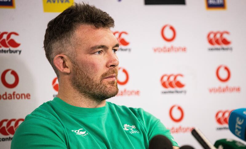 Peter O’Mahony: 'Andy has put us in different scenarios lots and lots of times over the last three years.' Photograph: INPHO/Ryan Byrne