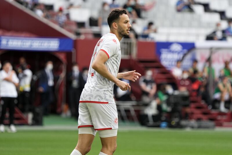 Montassar Omar Talbi of Tunisia recently scored in a friendly against Brazil. Photograph: Koji Watanabe/Getty Images