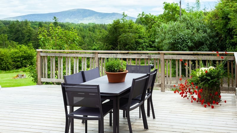 Terrace at Clarahawn House