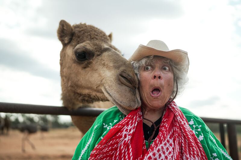 Margolyes in the BBC show A New Australian Adventure last year. Photograph: Southern Pictures/Helen Barrow