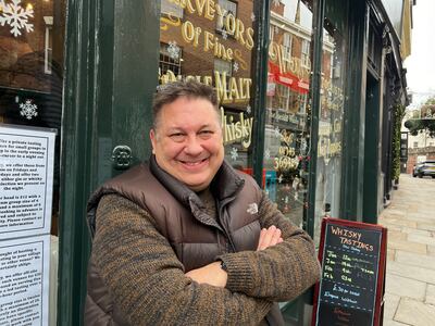 Mike Hale of Wrekin Whiskies: 'Where else would you find a Victorian underground steam heating system for the street?' Photograph: Mark Paul
