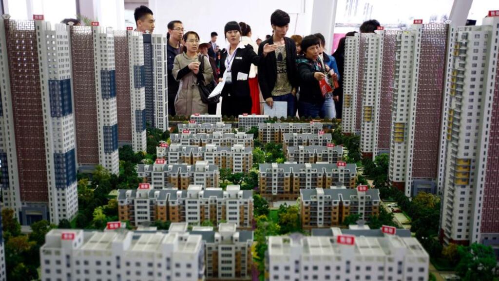China’s real estate investment rose 16.8 percent in first three months of 2014 from a year earlier, and revenues from property sales dropped an annual 5.2 per cent, the National Bureau of Statistics said.