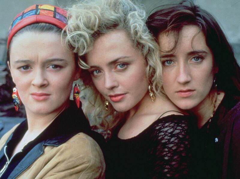 Bronagh Gallagher with Angeline Ball and Maria Doyle Kennedy in The Commitments