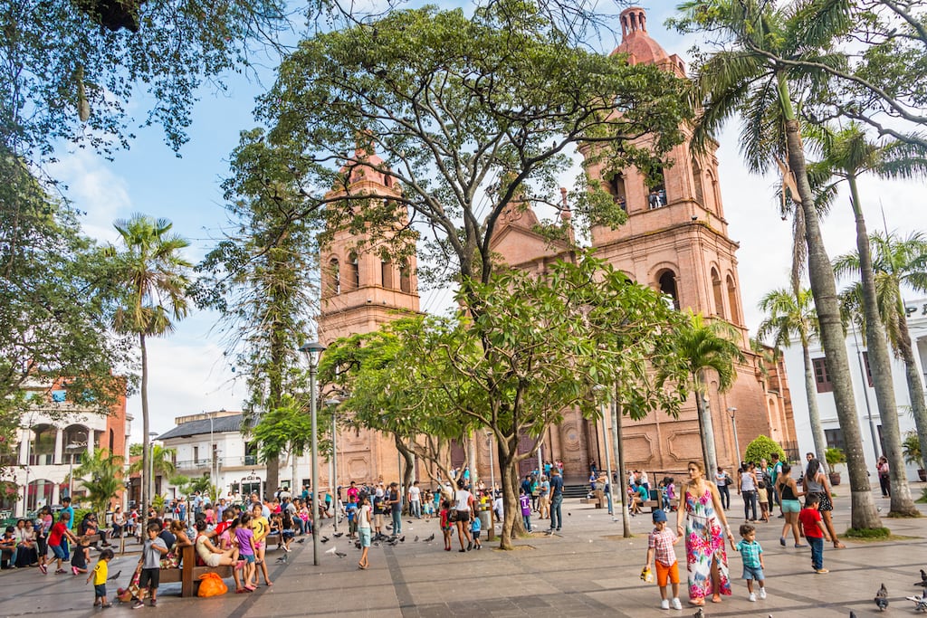 Santa Cruz de la Sierra, on the edge of the Amazon Rainforest and the Andes Mountains. Photograph: iStock