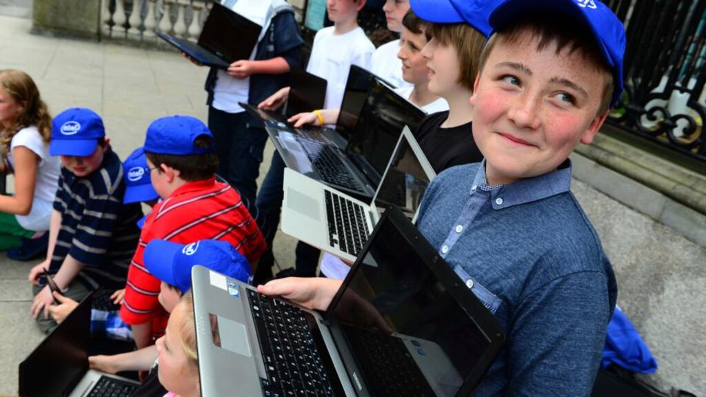 CoderDojo: Ireland’s young coders are set to battle it out this weekend to win the title of CoderDojo Coolest Project. Photograph: Eric Luke