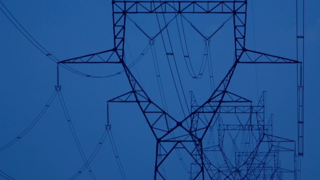 Electrical pylons: group of landowners in Cavan, Meath and Monaghan opposes EirGrid plan. Photograph: Getty
