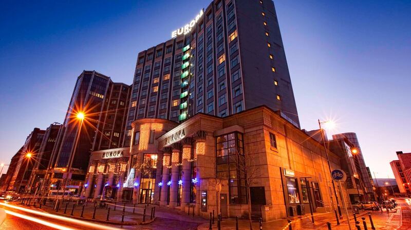The Europa Hotel in Belfast: A good base for a shopping trip in the north