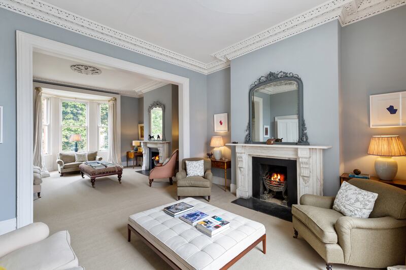 Second formal drawing room at hall level