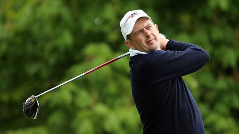 Peter Lawrie was the European Tour Rookie of the Year in 2003. Photograph: Andrew Redington/Getty Images