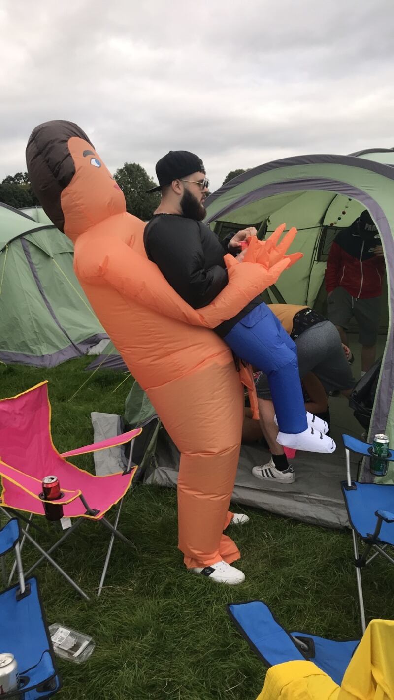 Sorted for a lift home. Submitted by Mairead Palmer