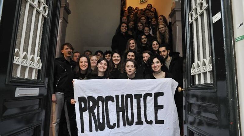 Members and supporters of U-Repeal, a feminist group based   in Utrecht,  will be staging an event in solidarity with March for Choice on Saturday