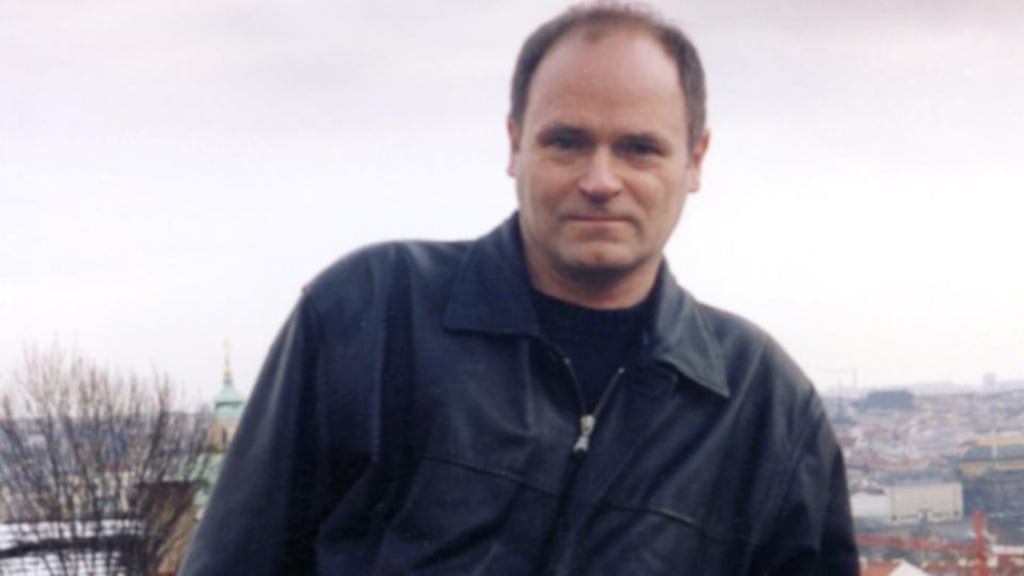 Harp-maker Colm Ó Meachair