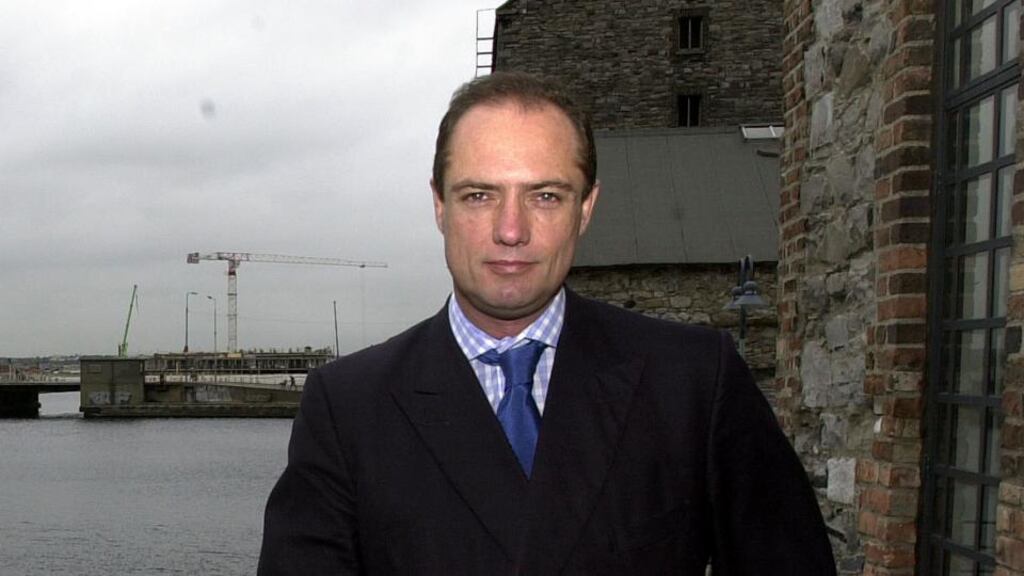 Treasury Holdings co-founder Richard Barrett, pictured, will get some €5 million cash “with no strings attached” under a proposed settlement of a legal action brought against him and co-founder John Ronan over a controversial €20 million transaction, a High Court judge has noted. Photograph: Eric Luke