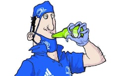 ‘I’m going to ask you something,’ Sorcha goes, ‘Have you two been sleeping together?’