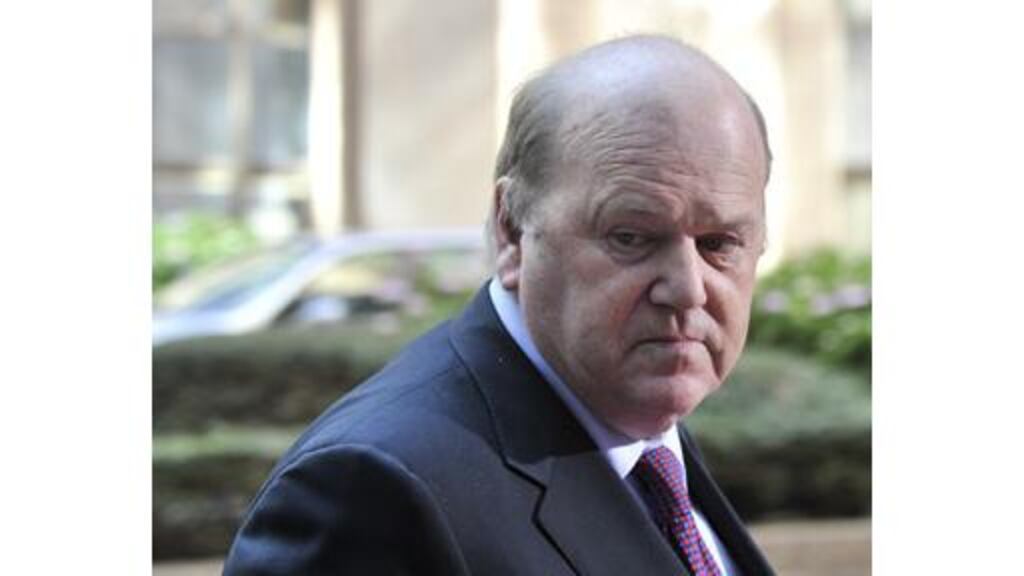 Minister for Finance Michael Noonan: said 'significant progress' had been made in addressing Ireland's banking problems.