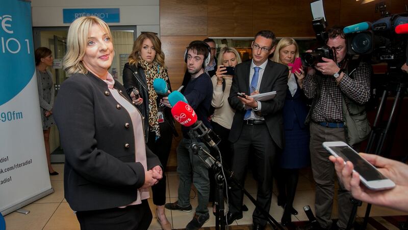 Presidential candidate Liadh Ní Riada: represents Invisible Sinn Féin. Photograph: Gareth Chaney/Collins