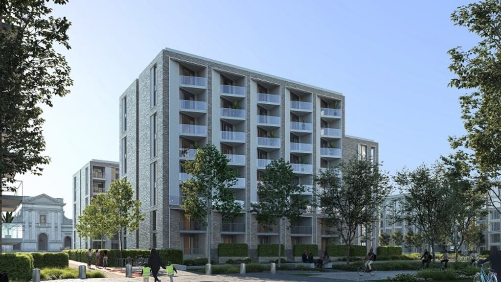 An artist’s impression of the proposed Clonliffe College apartments.