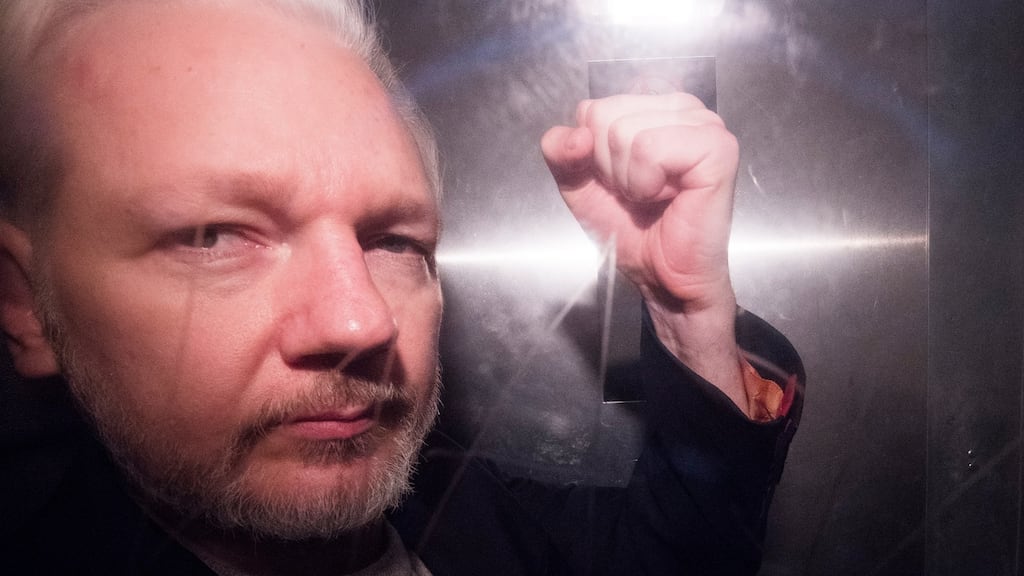 A UK judge will decide on Monday if WikiLeaks co-founder Julian Assange can be extradited from Britain to the US to face  charges over the publication of secret US military documents The Wikileaks. File photograph: Neil Hall/EPA
