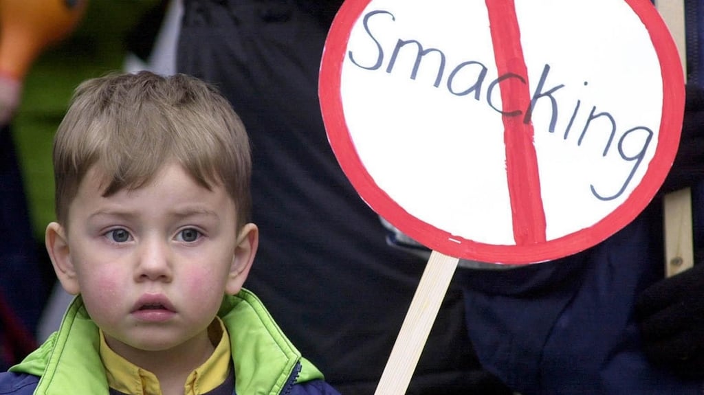 Legislation which allowed parents to use force against their children in Ireland was repealed almost 17 years ago, and a complete ban on smacking was introduced in 2015. Photograph: PA