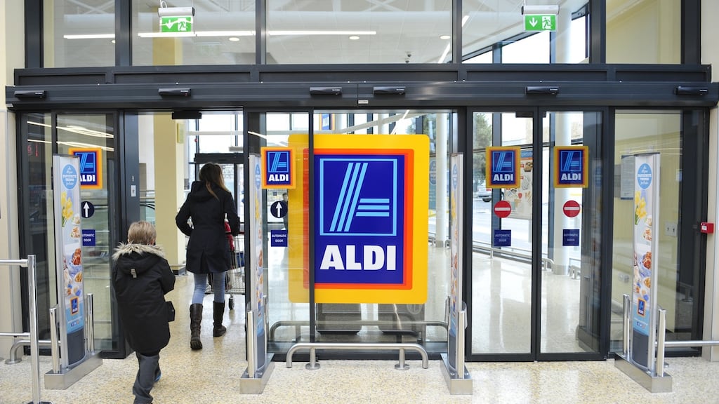 There is less than half a point between Aldi and Lidl in the discounter league, according to the latest figures from retail analysts Kantar. Photograph: Aidan Crawley