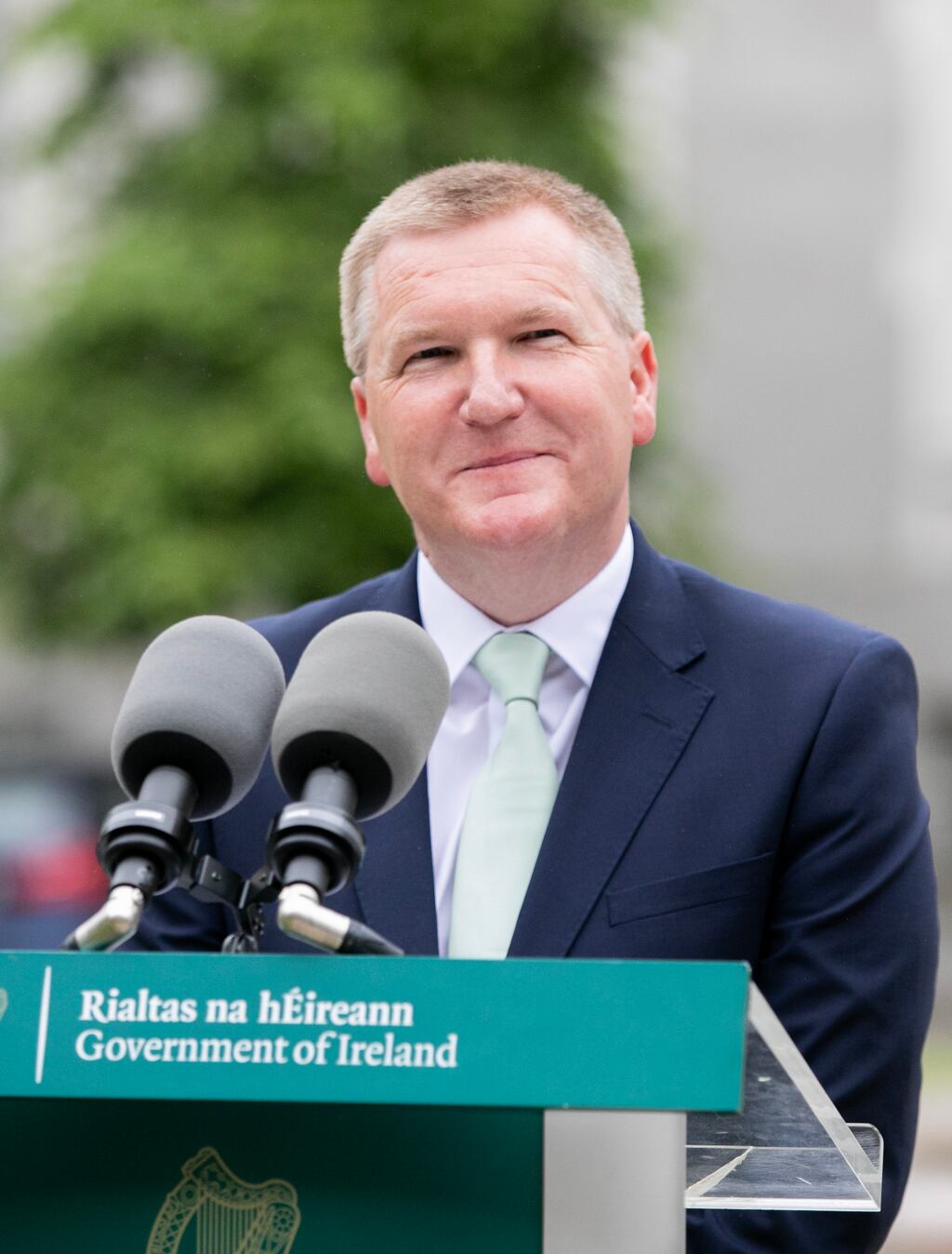 Michael McGrath: the two foiled envoys arrived back in Dublin just in time to hear everyone singing the praises of outgoing minister for finance. Photograph: Gareth Chaney/PA Wire