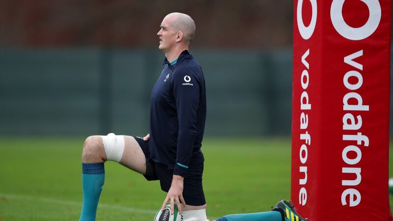 Devin Toner returns to the Ireland team for Saturday’s clash with the All Blacks. Photograph: Billy Stickland/Inpho