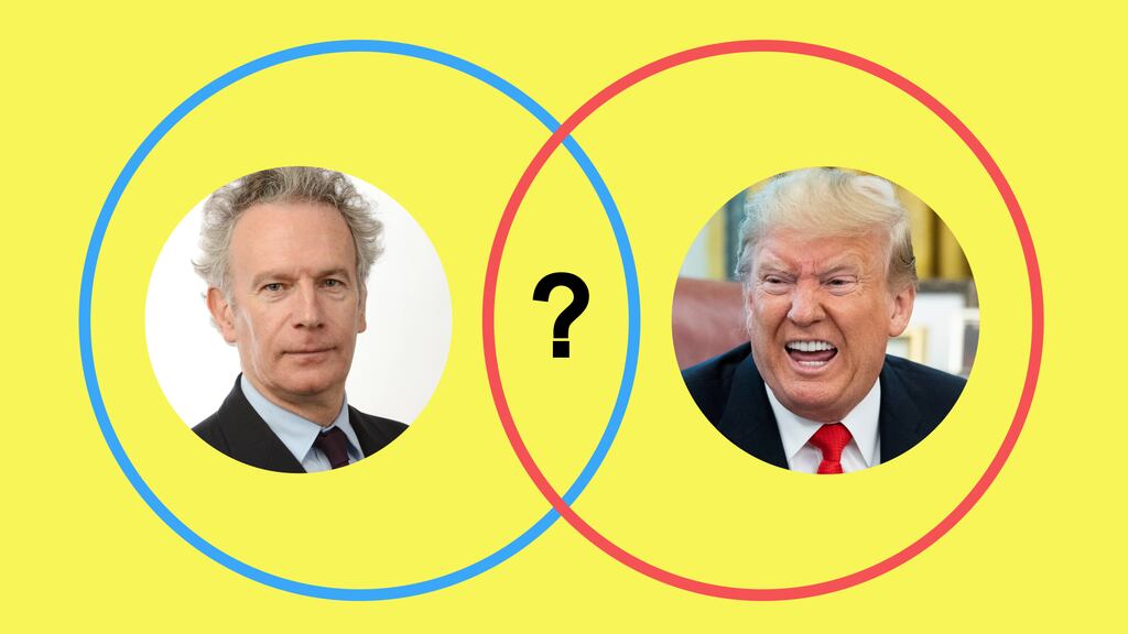 Mastermind: in a Fintan O’Toole-Donald Trump final, O’Toole would know all the answers and Trump none