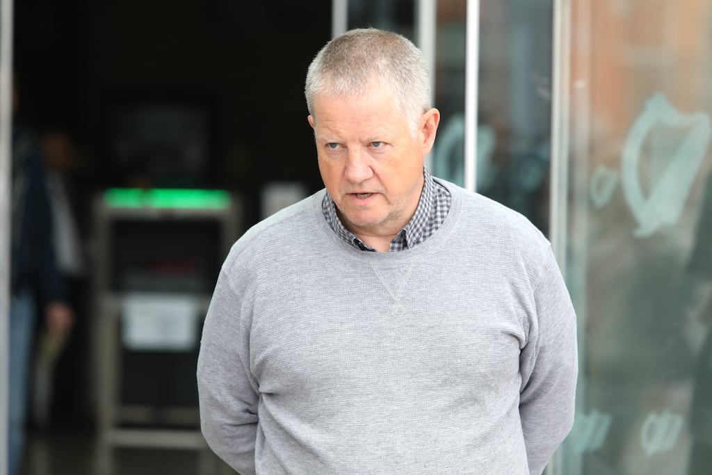Jack MacGowan, speaking to the media outside the Criminal Courts of Justice, said his mother was 'very independent and ran the whole family' before the attack. Photograph: Collins Court