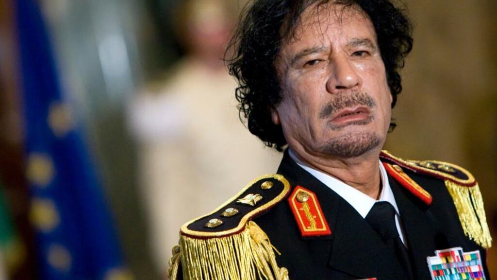 South Africa’s treasury yesterday confirmed it was looking into assertions that four banks and two security companies in the country possess assets hidden by former Libyan leader Muammar Gadafy’s regime before he was overthrown and killed. Photograph: Reuters/Max Rossi