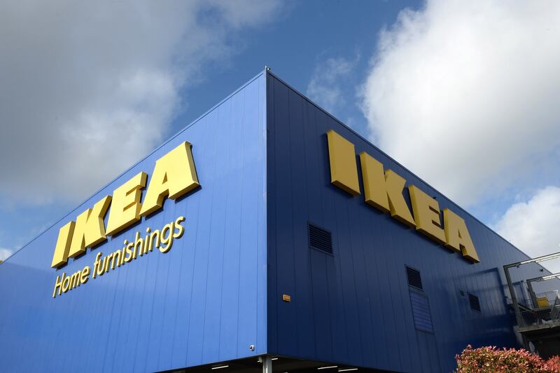 Ikea: the Dublin store. Photograph: Dara Mac Dónaill