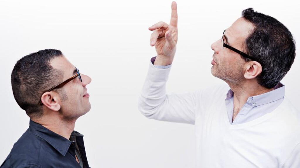 Yotam Ottolenghi (right) and his business partner Sami Tamimi