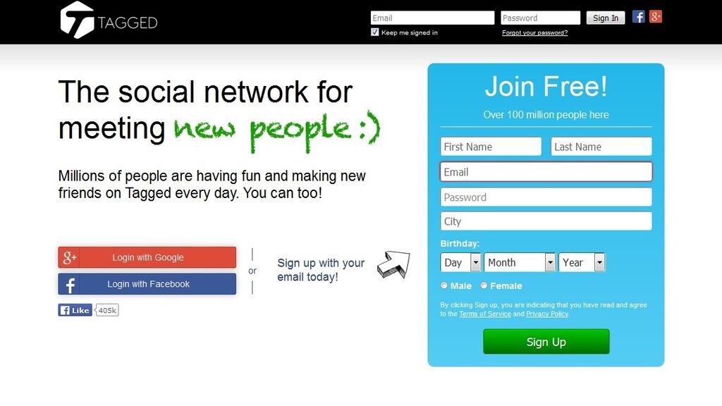 Margaret Crowley met Brian Glass via Tagged.com