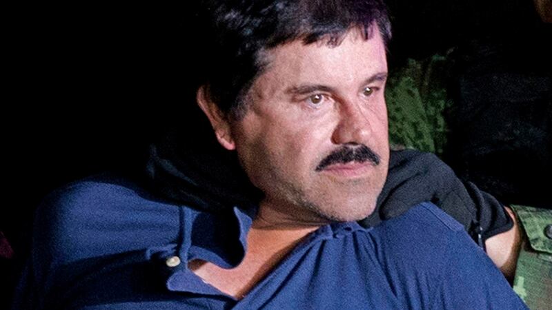 Joaquín ‘El Chapo’ Guzmán in Mexico City on January 8th, 2016, following his re-arrest, six months after he had escaped from a high-security prison. Photograph: Eduardo Verdugo/AP