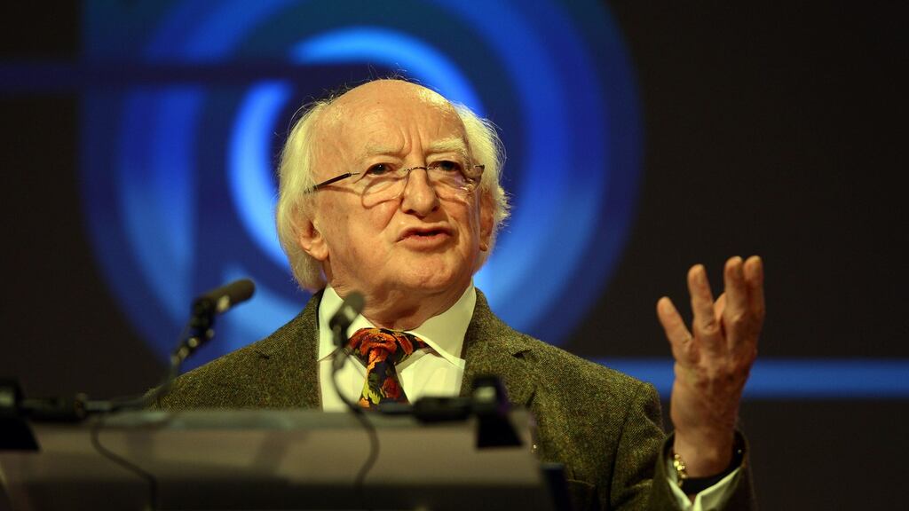 President Michael D Higgins’s state visitto Britain begins on Tuesday. Photograph: Cyril Byrne/The Irish Times
