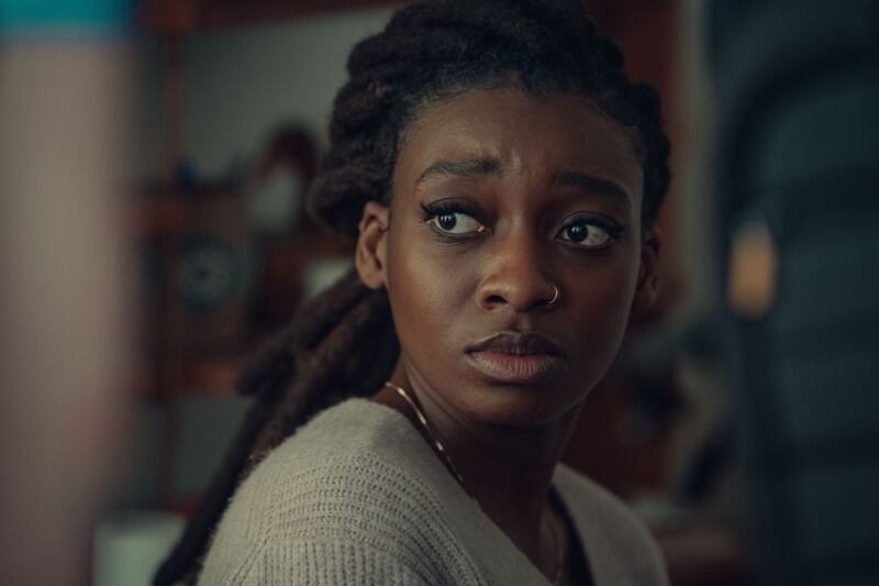 Top Boy: Simbiatu Ajikawo aka Little Simz as Shelley in season two of the Netflix crime drama. Photograph: Ana Blumenkron/Netflix