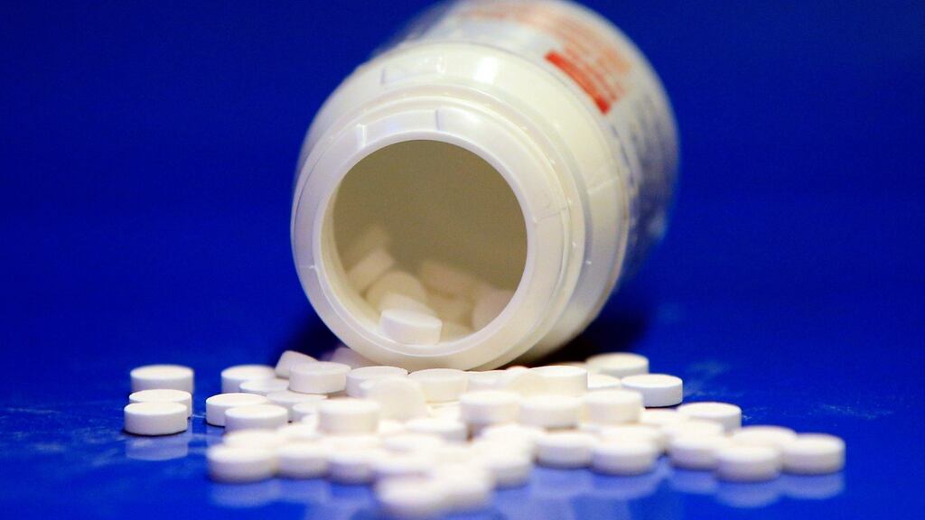 Non-selective non-steroidal anti-inflammatory drugs (NSAIDs) such as ibuprofen could increase the risk of being admitted to hospital with the heart problem, a study found. Photograph: Jonathan Brady/PA Wire