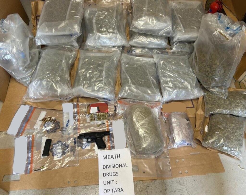 The seizure in Meath was made during the course of a search conducted as part of Operation Tara.