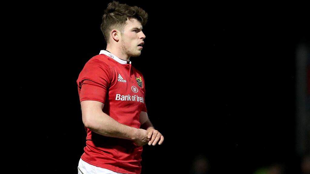 Munster winger Calvin Nash comes into the Ireland under-20 team. Photograph: Dan Sheridan/Inpho.