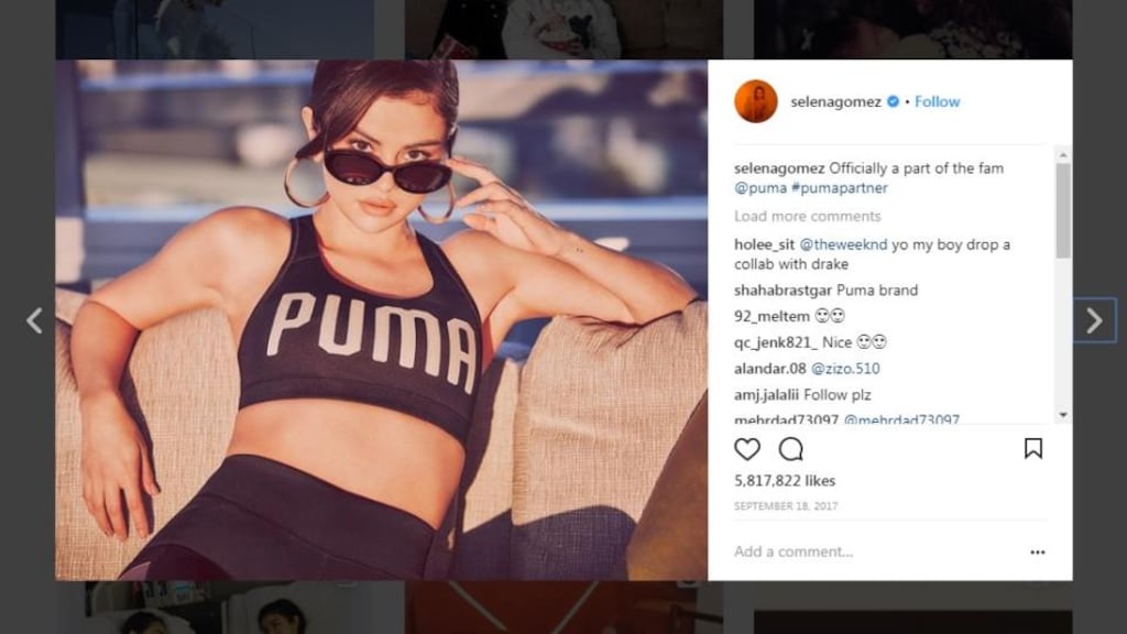 Instagram paid post: Selena Gomez and the Kardashians earn hundreds of thousands per sponsored photograph