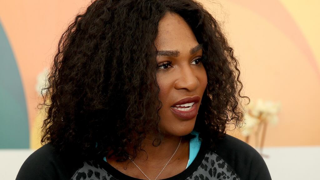 Serena Williams: regarded as one of the greatest tennis players of all time. Photograph: Matthew Stockman/Getty Images
