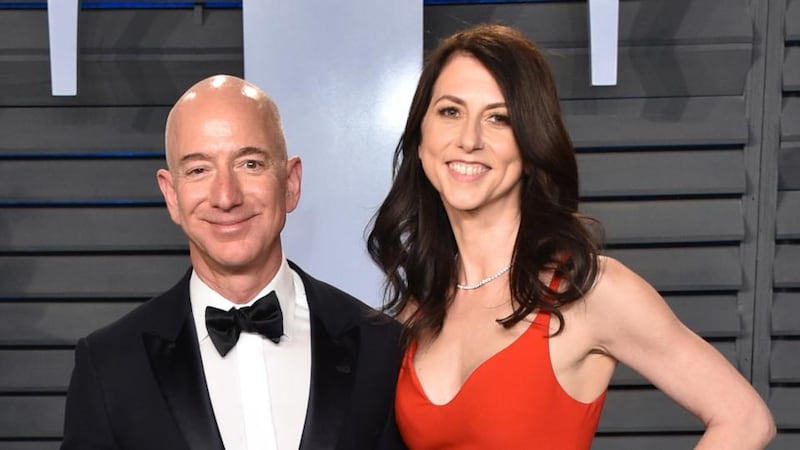 Bezos divorce: the couple have an estimated fortune of almost €120 billion. Photograph: John Shearer/Getty