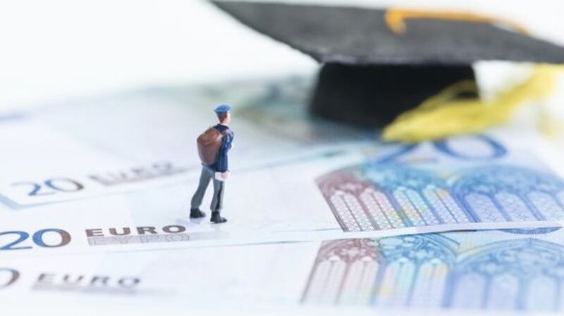 Under the student loan system, graduates would repay their fees when their income reaches a set threshold.