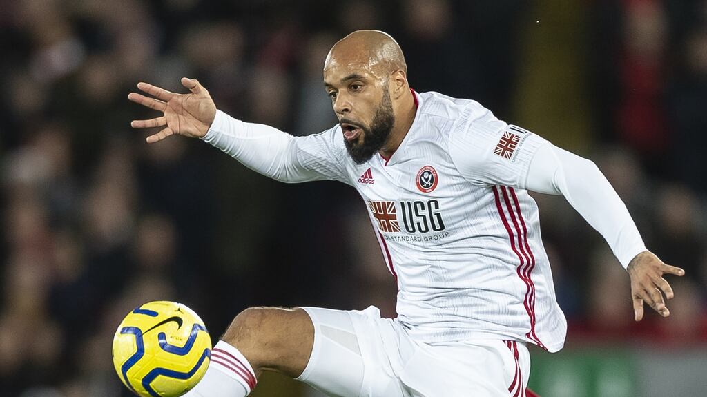 Sheffield United striker David McGoldrick has a 0 per cent conversion rate from 35 shots this season. Photograph: Getty Images
