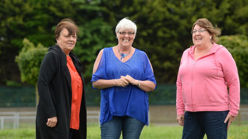 The Kavanagh sisters Joyce, June and Paula: their father, Kevin Kavanagh, was a prolific child rapist and abuser. Photograph: Dara Mac Dónaill / The Irish Times