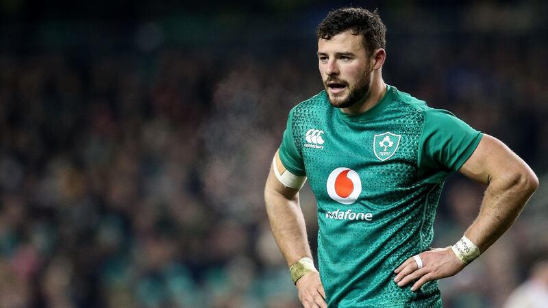 Ireland’s Robbie Henshaw: a beast of a 12. Photograph: Inpho/Gary Carr